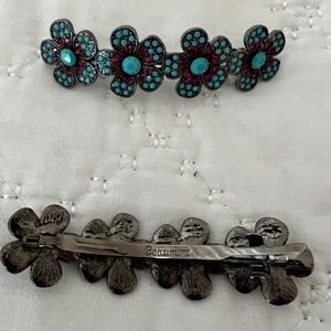 Swarovski crystal hair accessories 2 Crystal hair clips, 2 Crystal headbands